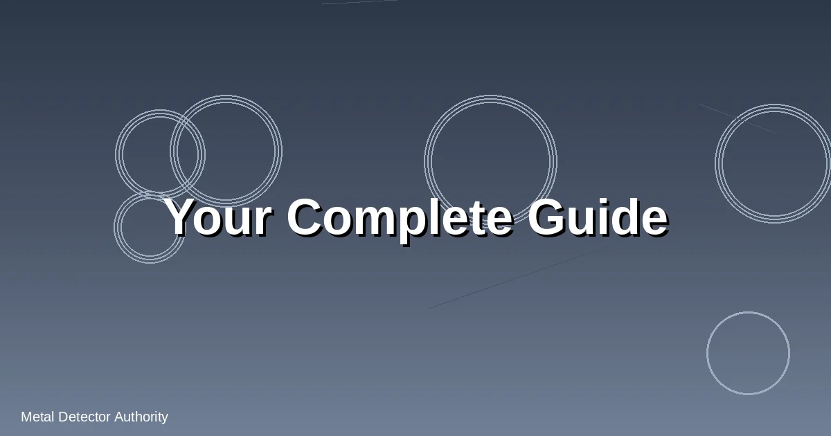 Hand Held Metal Detectors: Your Complete Guide